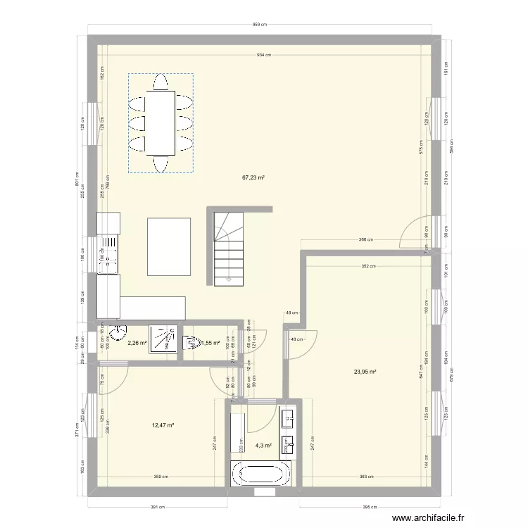 Muriel Chartres RDC V02. Plan de 