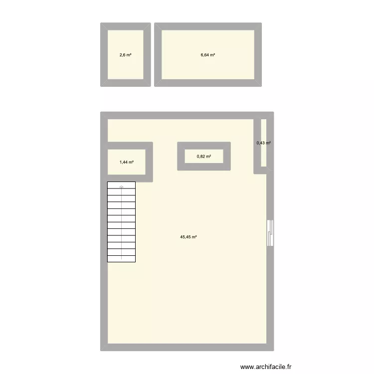 Plan Papineau. Plan de 10  et 110 m²