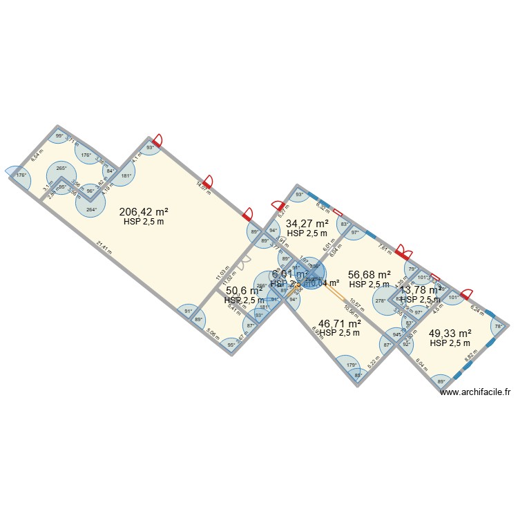 CABARET Le Chaplin. Plan de 0 pièce et 0 m2