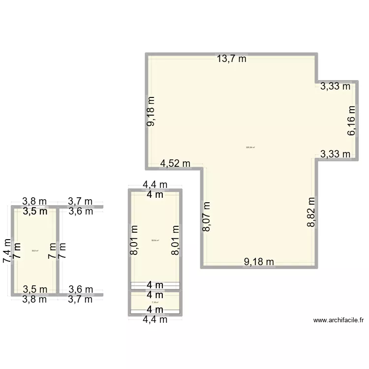 plan piscine. Plan de 