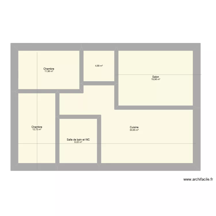 immeuble algrange. Plan de 