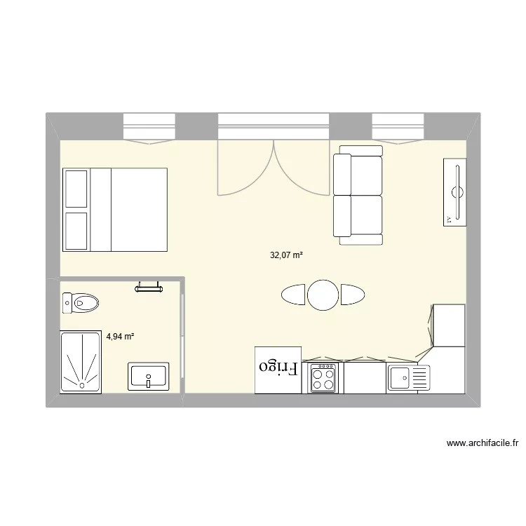 studio bidal. Plan de 2 et 37 m² studio bidal. Plan de 2 et 37 m²