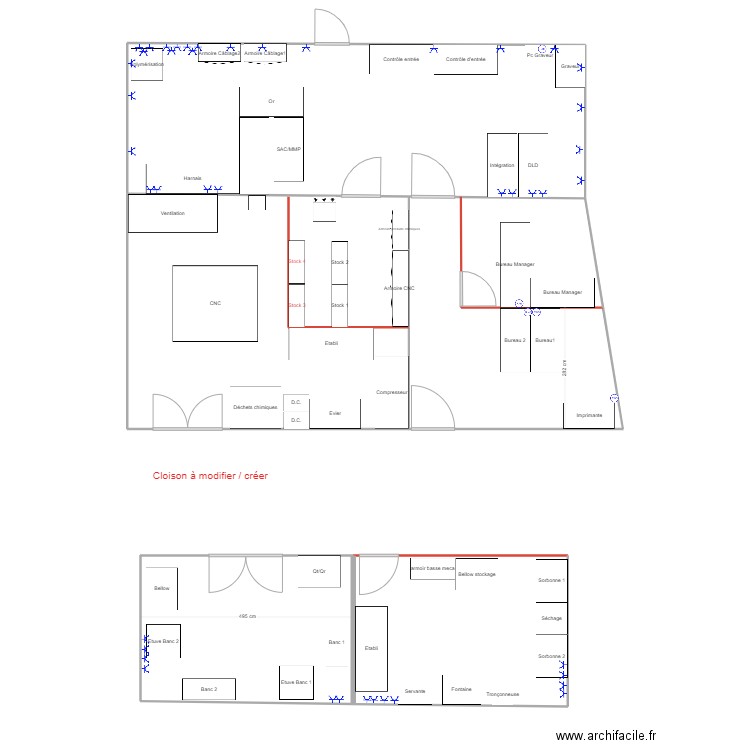 Diap. Plan de 4 pièces et 93 m2