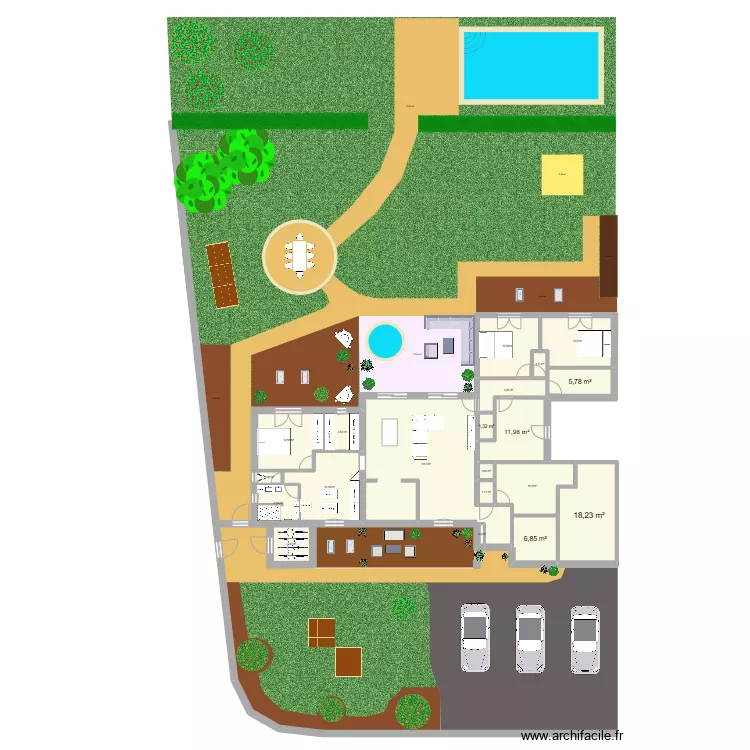 Alison - Extension Olbreuse 04. Plan de 