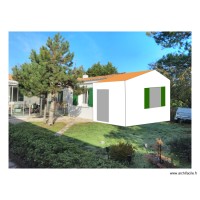 Montage c&ocirc;t&eacute; jardin