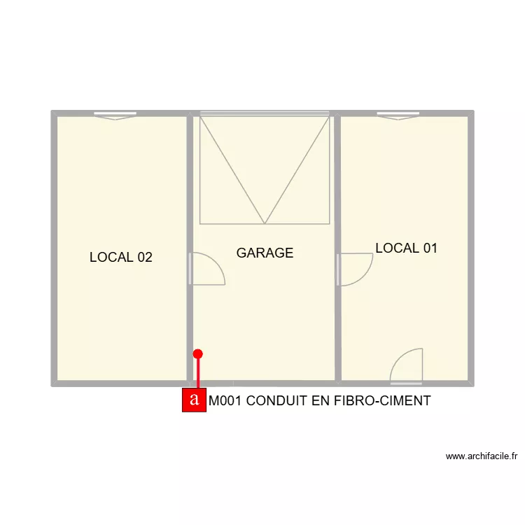 PLAN BEAUVOISIN RDC. Plan de PLAN BEAUVOISIN RDC. Plan de
