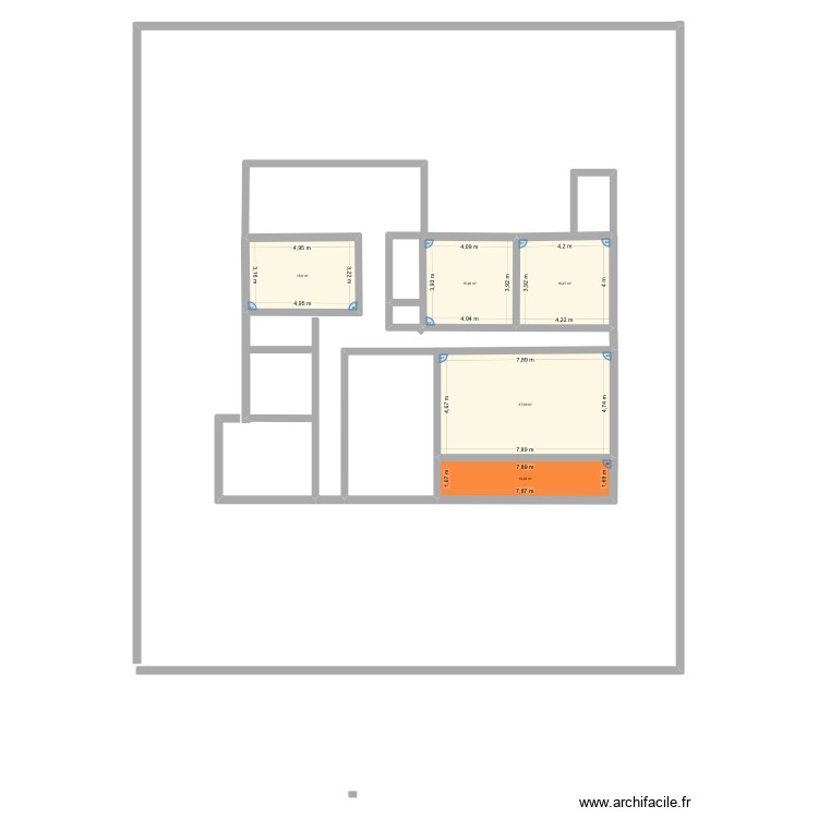 Bamako. Plan de 0 pièce et 0 m2