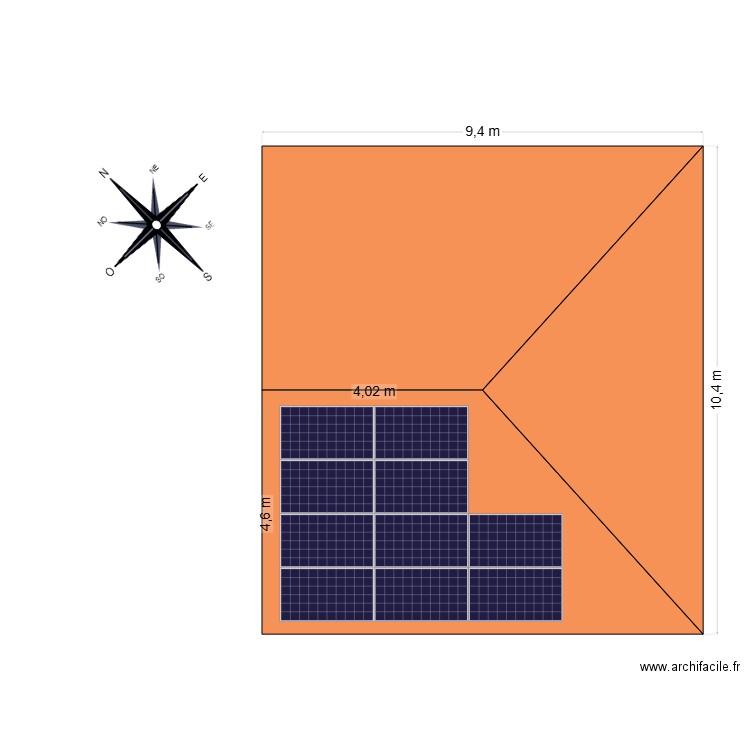 plan panneaux 03. Plan de 0 pièce et 0 m2