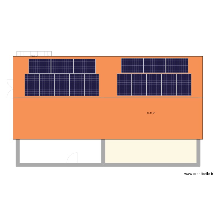 panneau. Plan de 0 pièce et 0 m2