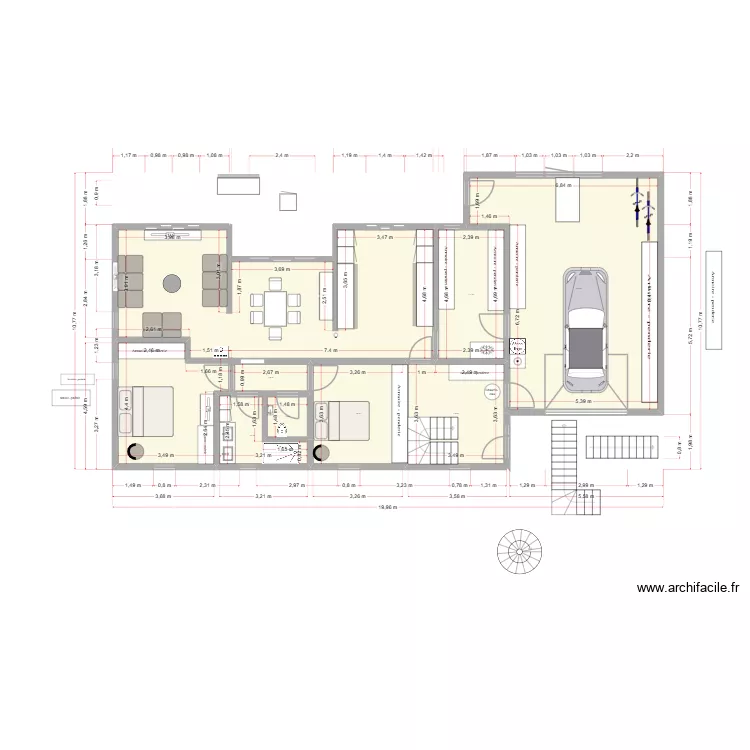 dernier modele. Plan de 8 Pièces et 155 m² dernier modele. Plan de 8 Pièces et 155 m²