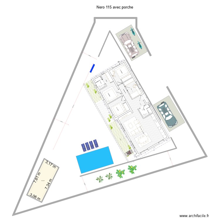 Roda de bera Neptu 5 Nero 115. Plan de 1 pièce et 23 m2