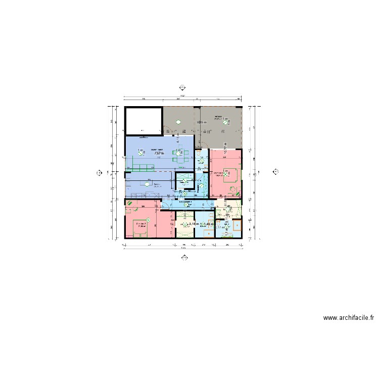 villa borry. Plan de 0 pièce et 0 m2