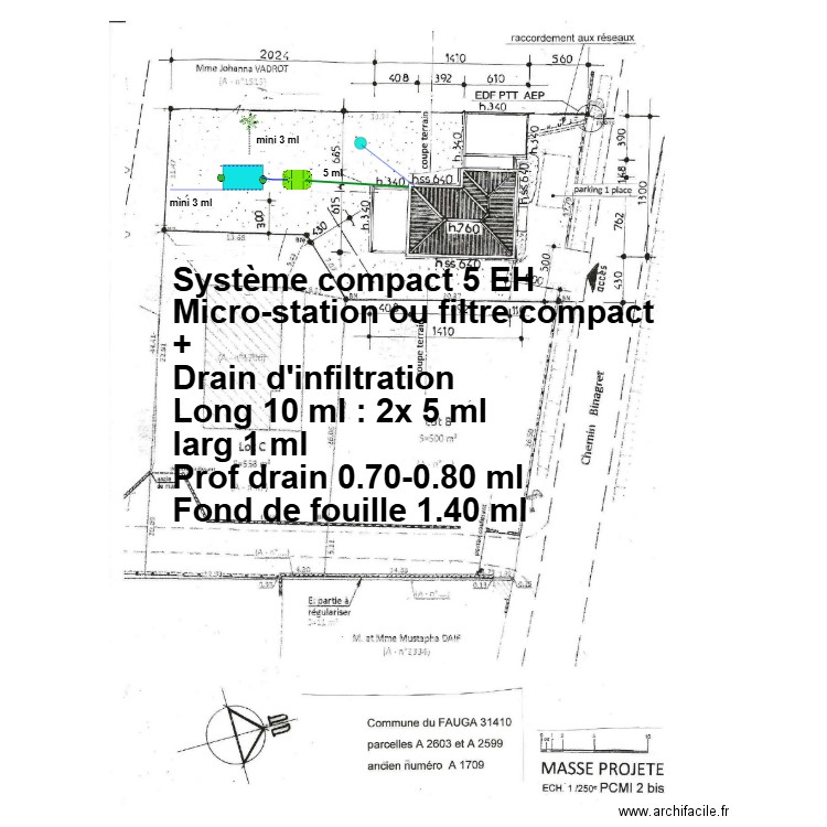 Boujilali système compact. Plan de 0 pièce et 0 m2