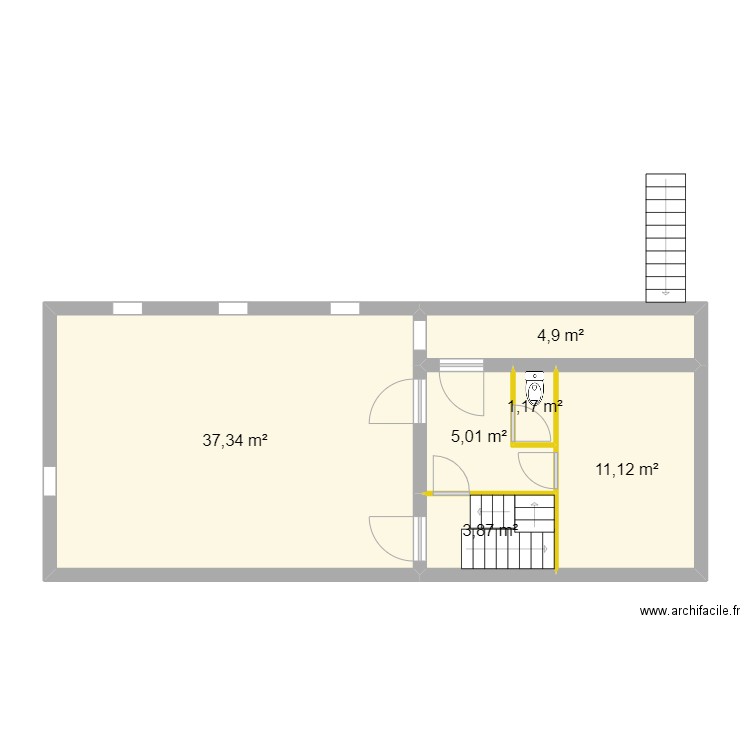 R+1 BEAULIEU. Plan de 0 pièce et 0 m2
