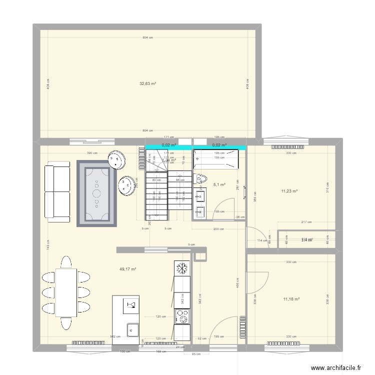 Maison Guy Moquet ouvert v12. Plan de 9 pièces et 112 m2