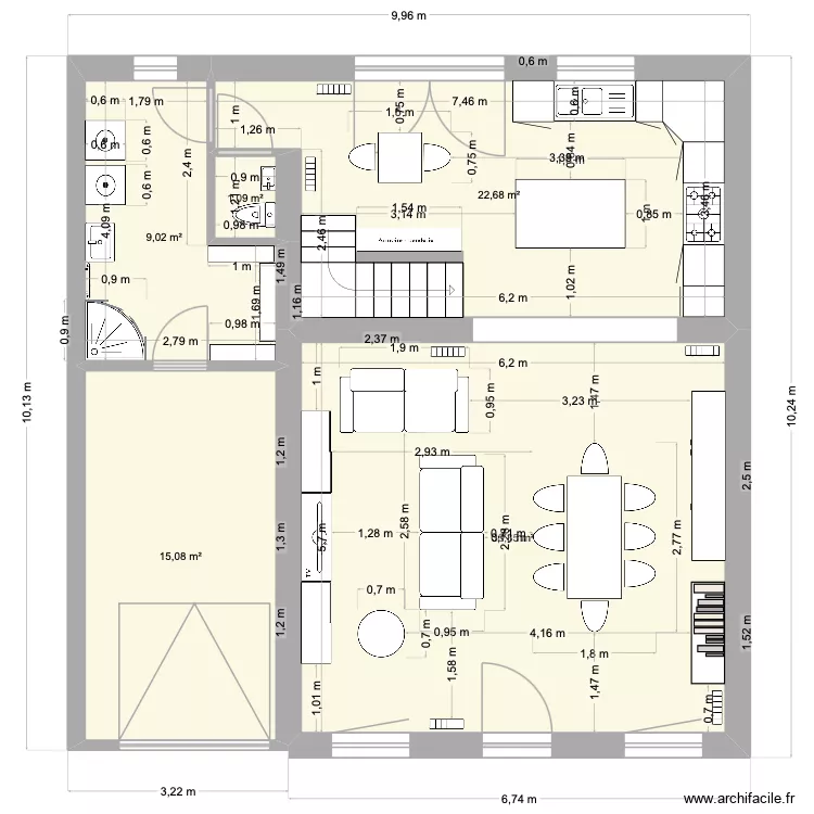 Rez Projeté Laly. Plan de Rez Projeté Laly. Plan de