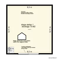 étage atelier 1 stockage