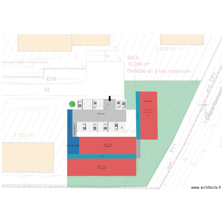 LUCON - Escales Ouest. Plan de 0 pièce et 0 m2