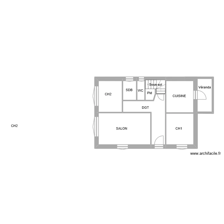 test urb. Plan de 7  et 40 m²