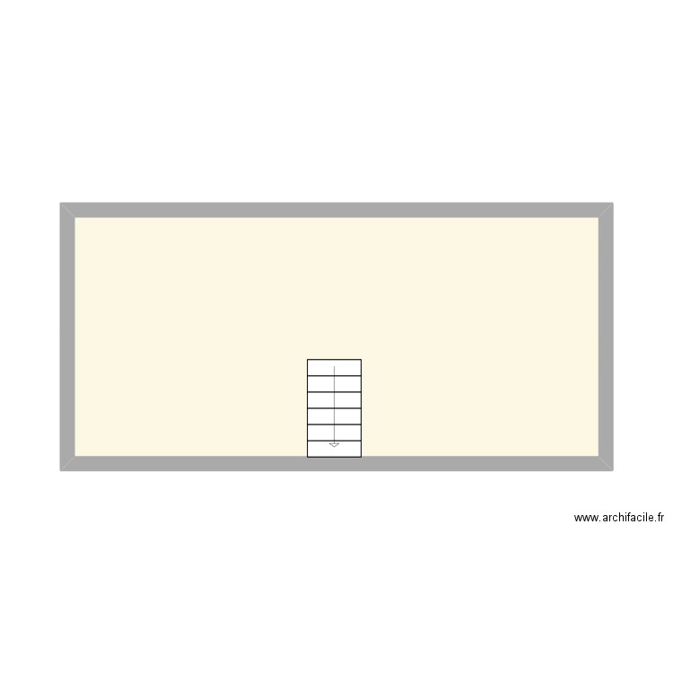 POUPON - ROUEN. Plan de 7 pièces et 70 m2