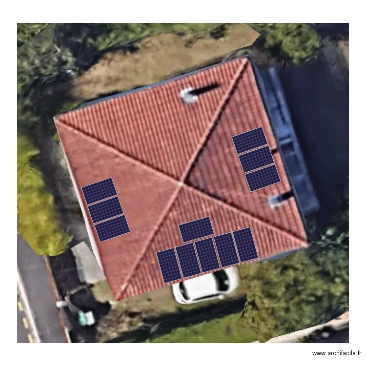 MELIN. Plan de 0 pièce et 0 m2
