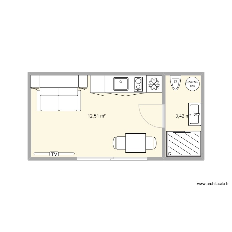 container 600x300. Plan de 0 pièce et 0 m2 container 600x300. Plan de 0 pièce et 0 m2