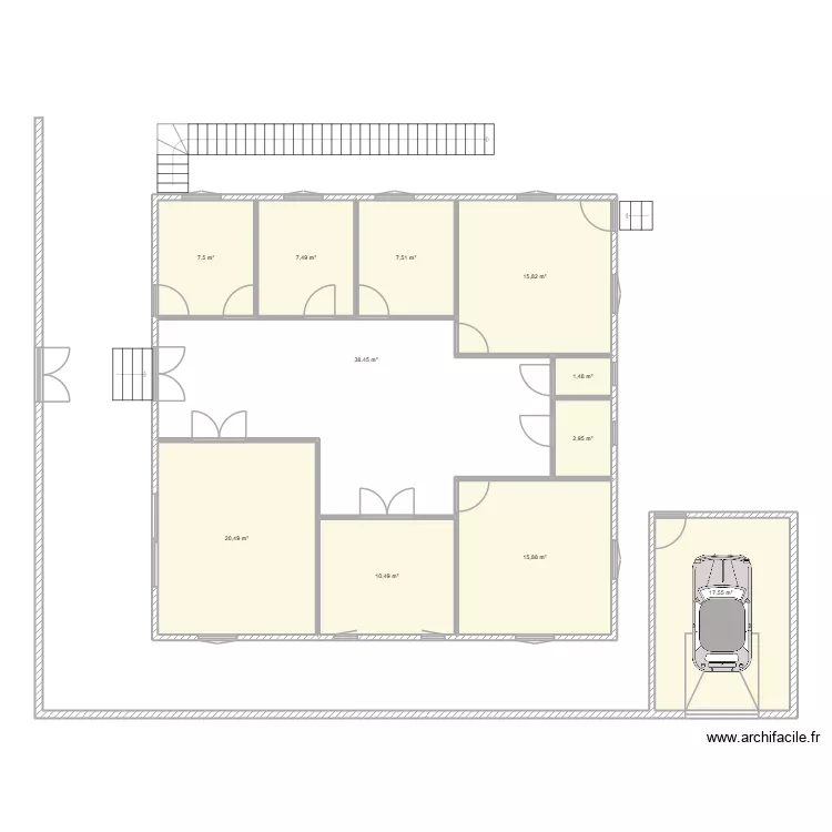 Plan_Rakada. Plan de 