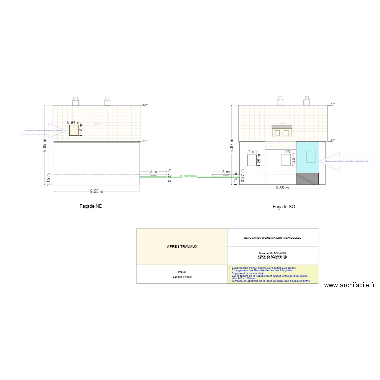 ZOUAOUI NACIRA. Plan de 0 pièce et 0 m2