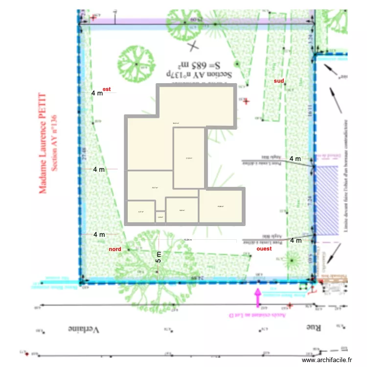 bricelily5. Plan de 7  et 131 m²
