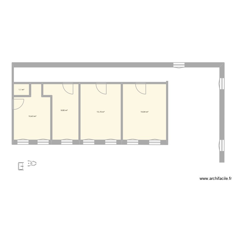 ddv. Plan de 0 pièce et 0 m2