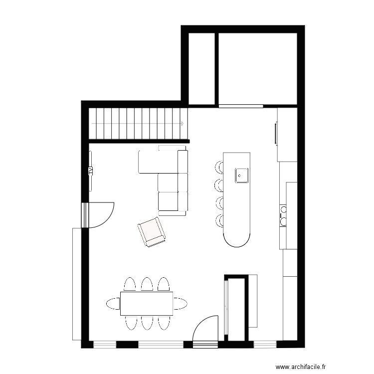 Colt 4.4. Plan de 3 pièces et 64 m2