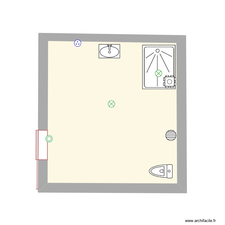 SDE Bru R+1. Plan de 0 pièce et 0 m2 SDE Bru R+1. Plan de 0 pièce et 0 m2