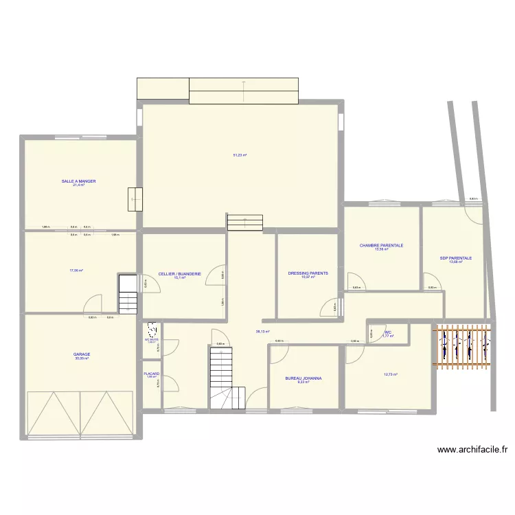 MAISON IA RDC PLAN ELEC. Plan de 