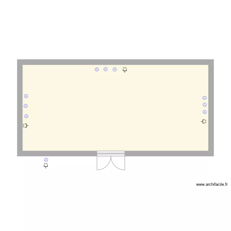 chu fes. Plan de 1 et 41 m² chu fes. Plan de 1 et 41 m²