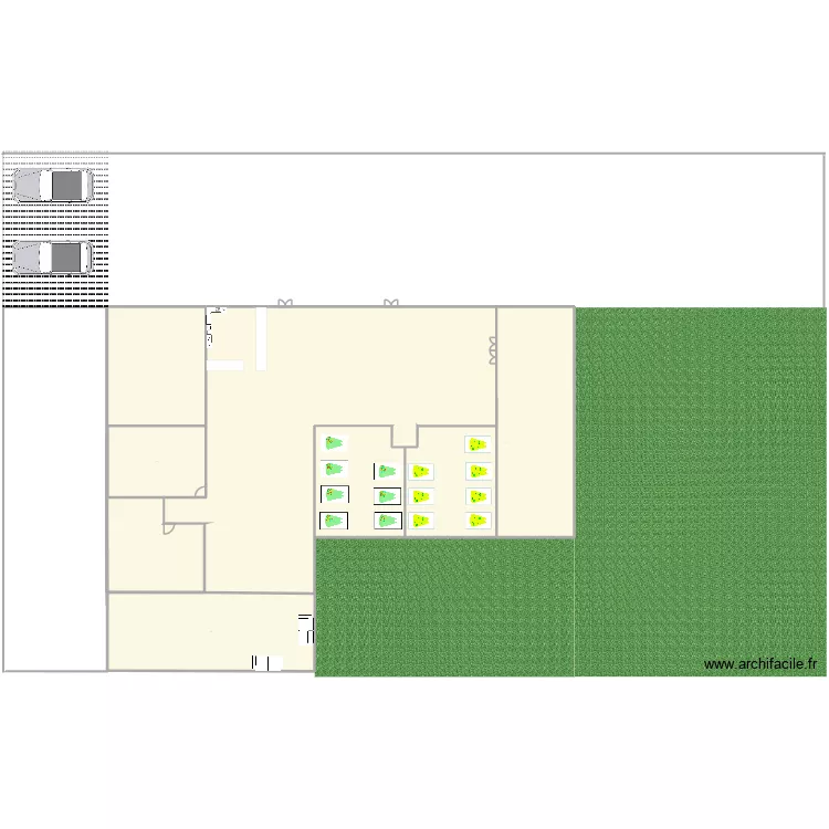 mc makes. Plan de 9  et 16971 m²