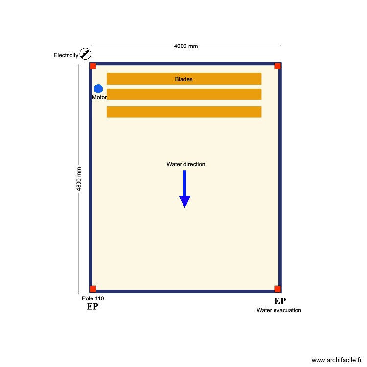 Norman. Plan de 0 pièce et 0 m2