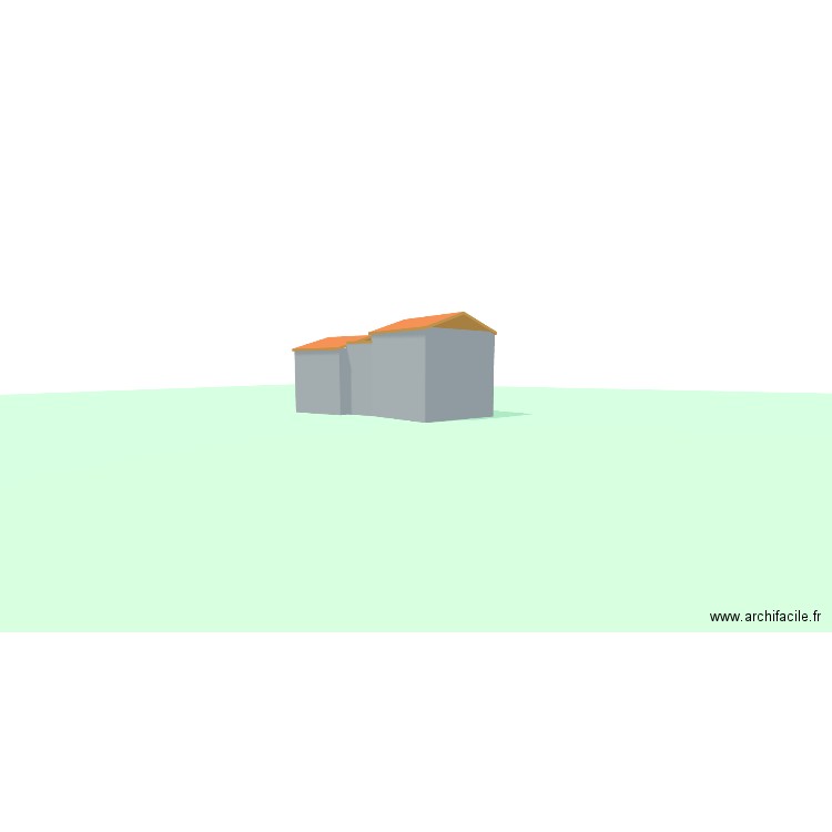 CABRIERE 3. Plan de 2 pièces et 70 m2