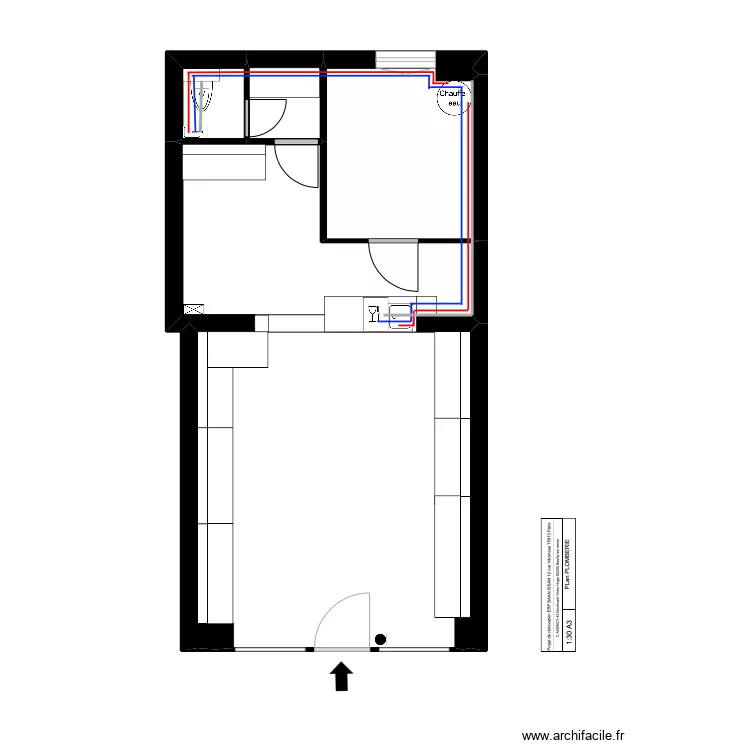 BAAN ISSAN PLOMBERIE. Plan de 