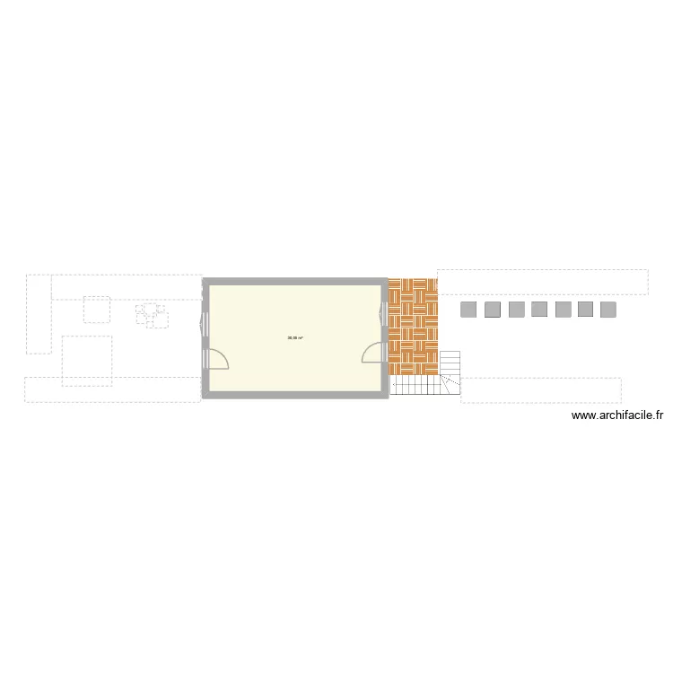 avant genval. Plan de 1 pièce et 30 m² avant genval. Plan de 1 pièce et 30 m²