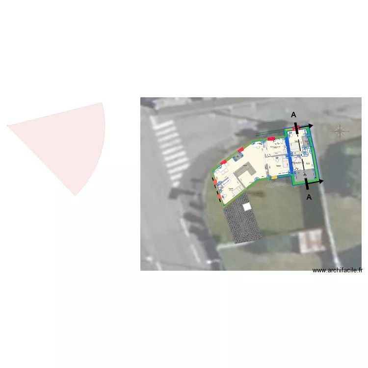 Permis construire fontaines 2. Plan de 22 Pièces et 321 m² Permis construire fontaines 2. Plan de 22 Pièces et 321 m²