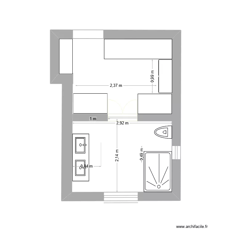 STUDIO 2. Plan de 