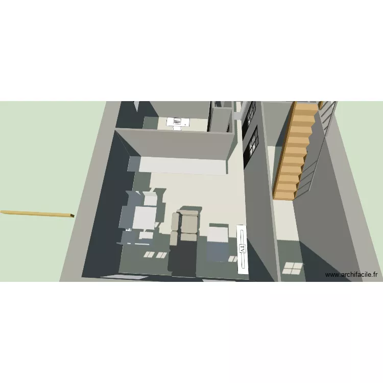Immeuble Belgentier. Plan de 21 et 224 m² Immeuble Belgentier. Plan de 21 et 224 m²