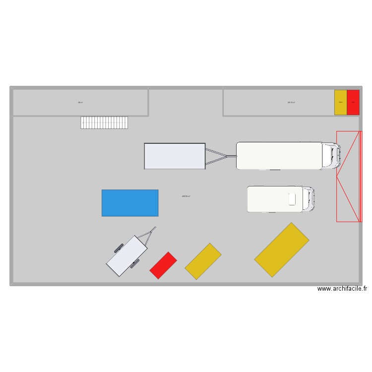 plan 120k. Plan de 6 pièces et 575 m2