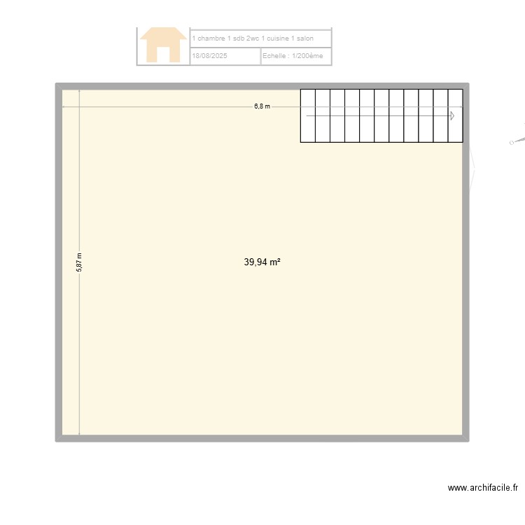 Projection111. Plan de 4 pièces et 79 m2