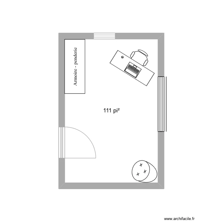 Entr&eacute;e. Plan de 