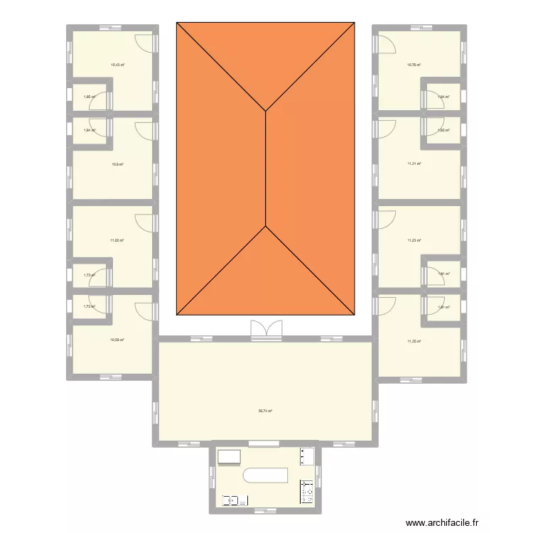 Mbind Diene Anna. Plan de 