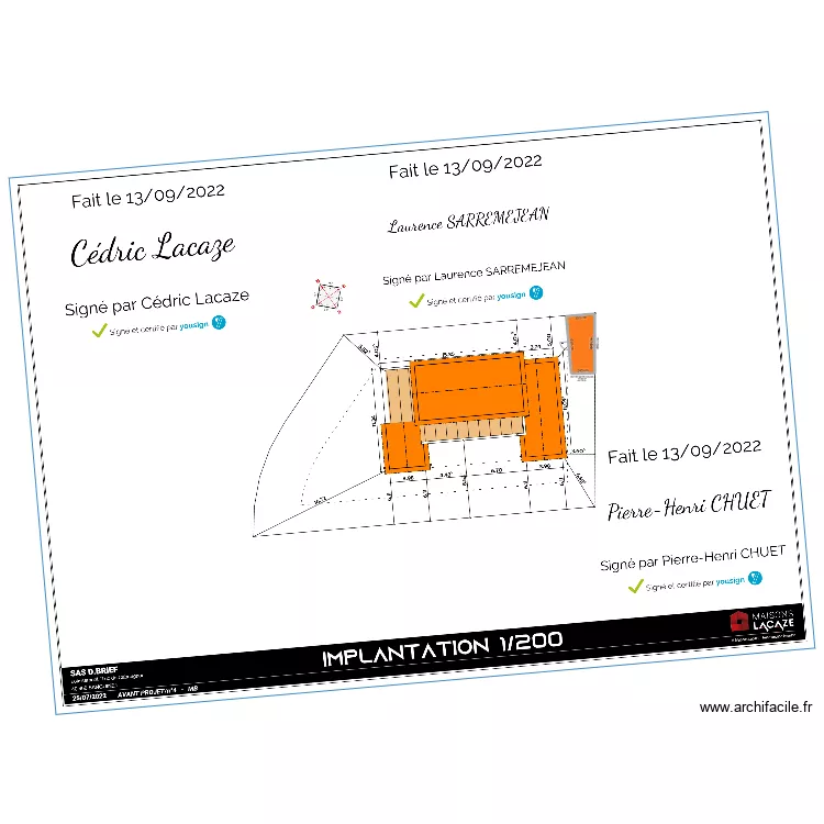 PLAN DE MASSE . Plan de PLAN DE MASSE . Plan de