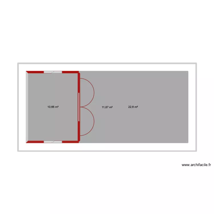 Atelier / carport 3. Plan de 3  et 81 m²