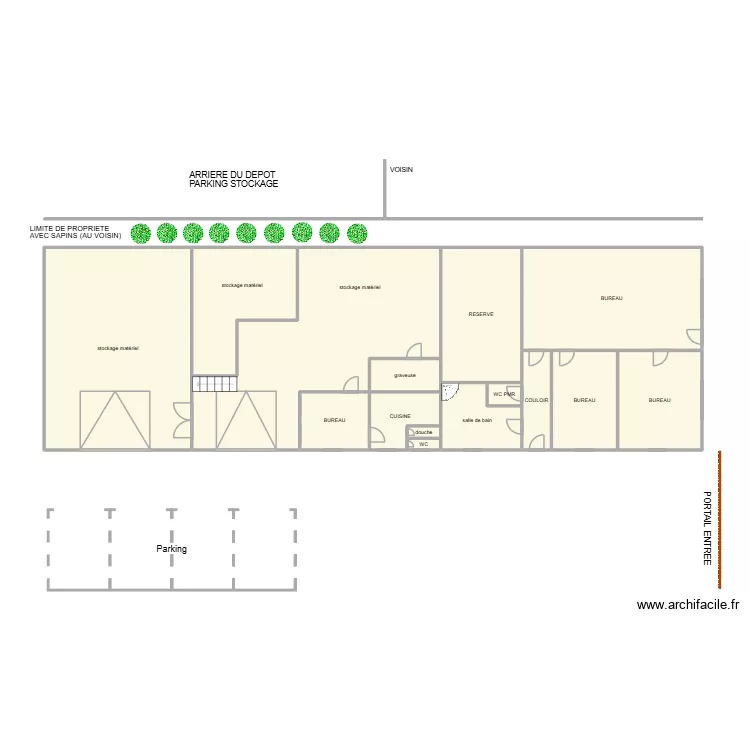 PLAN LLA. Plan de 15 et 154 m² PLAN LLA. Plan de 15 et 154 m²