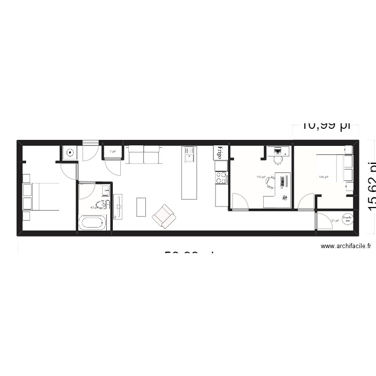 oasis j-claude tremblay. Plan de 0 pièce et 0 m2